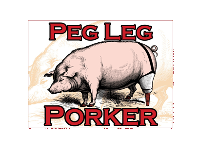 Peg Leg Porker - Logo