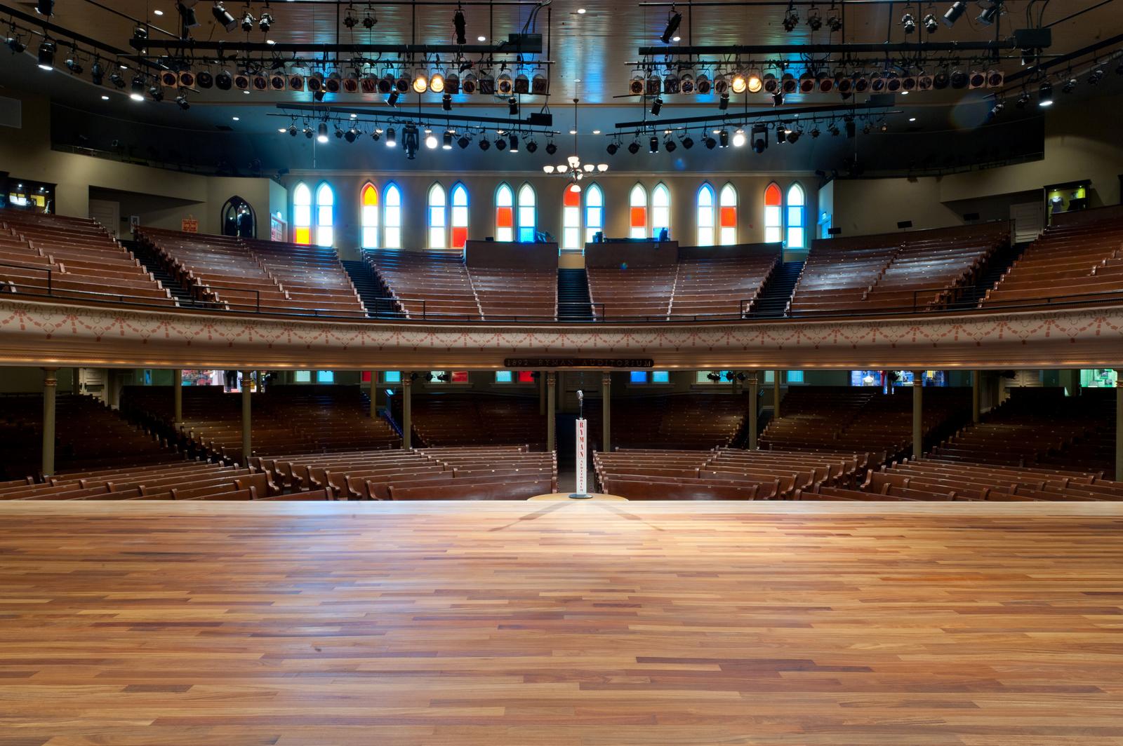 Ryman Auditorium Stage