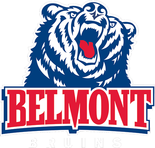 Belmont Bruins Logo - white