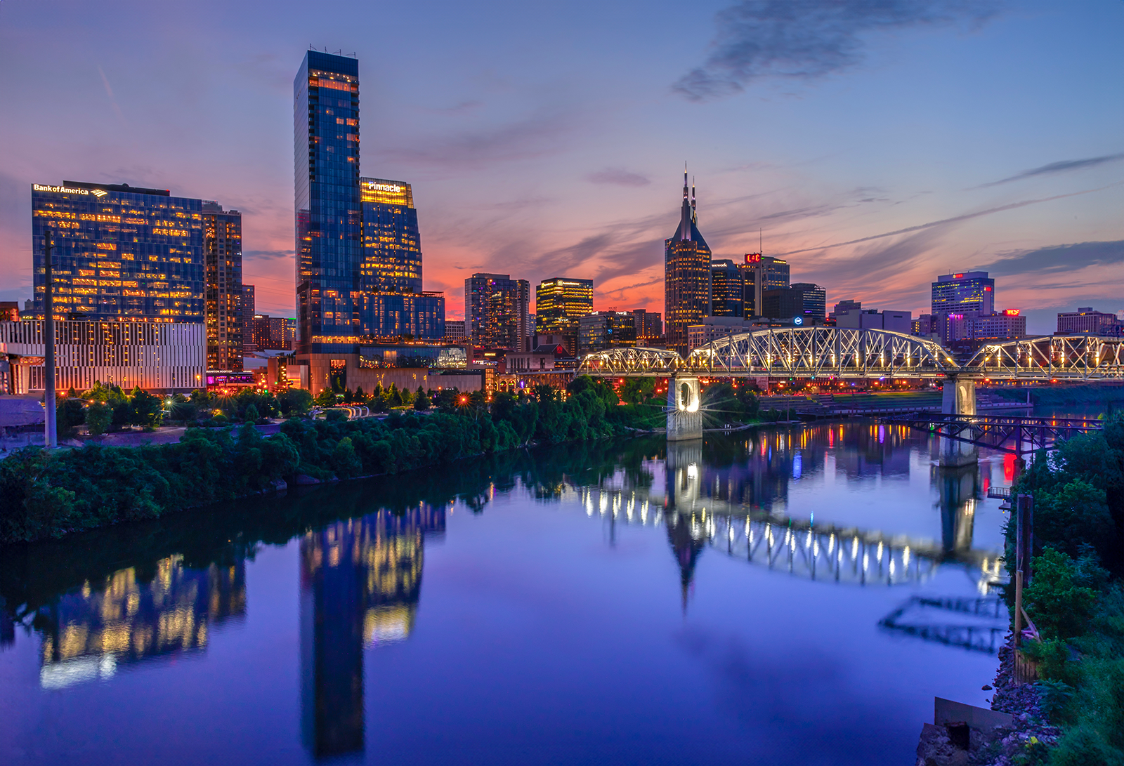 First Timers Nashville Skyline